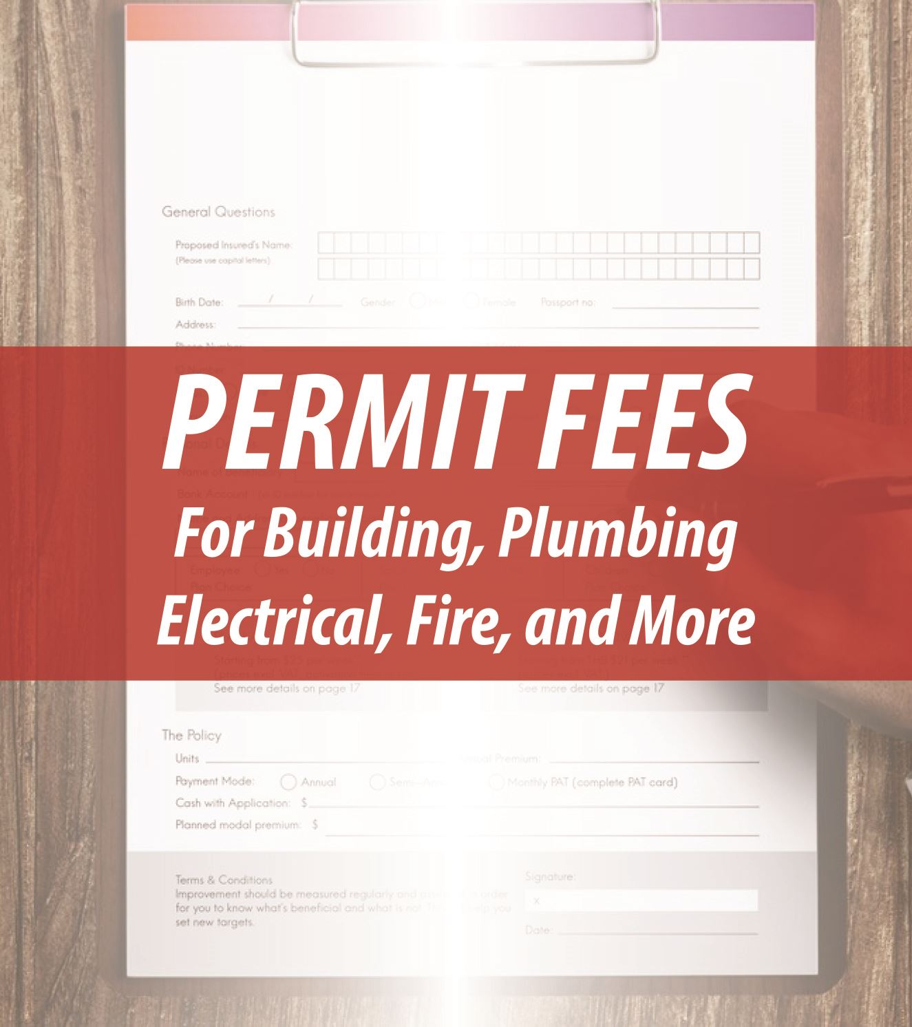 Permit Fees