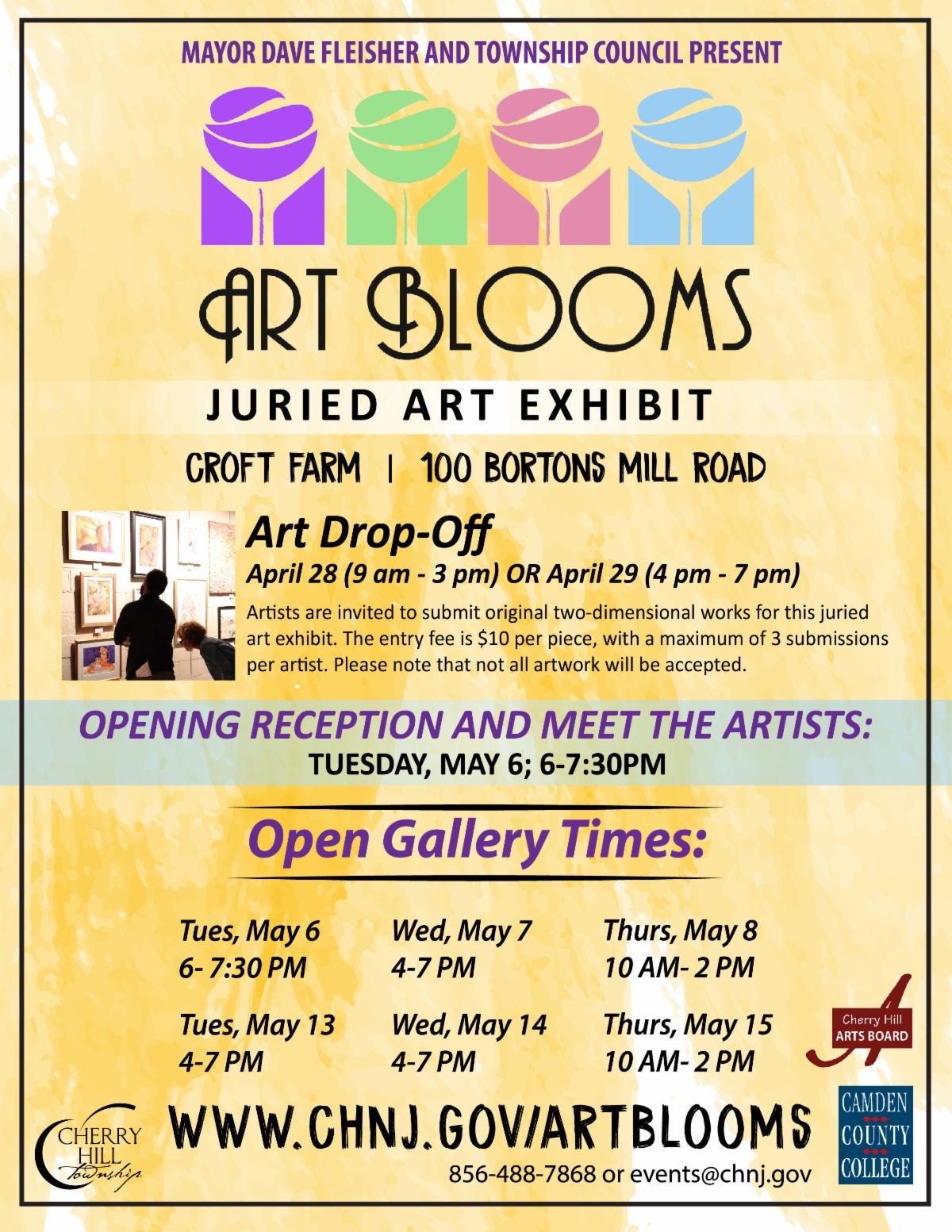 Art Blooms flyer 2025