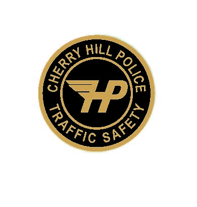Cherry Hill 警察 交通安全 Logo