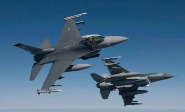 F16 flyover