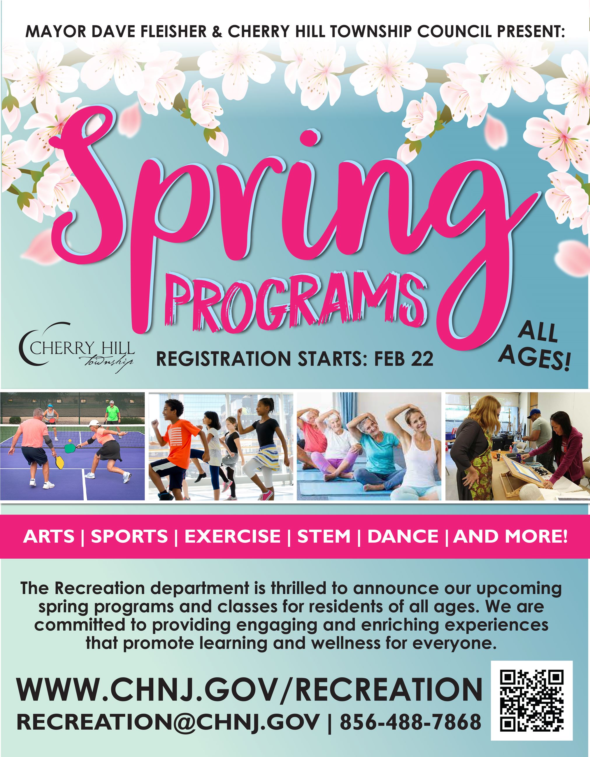 Spring Classes flyer 2024