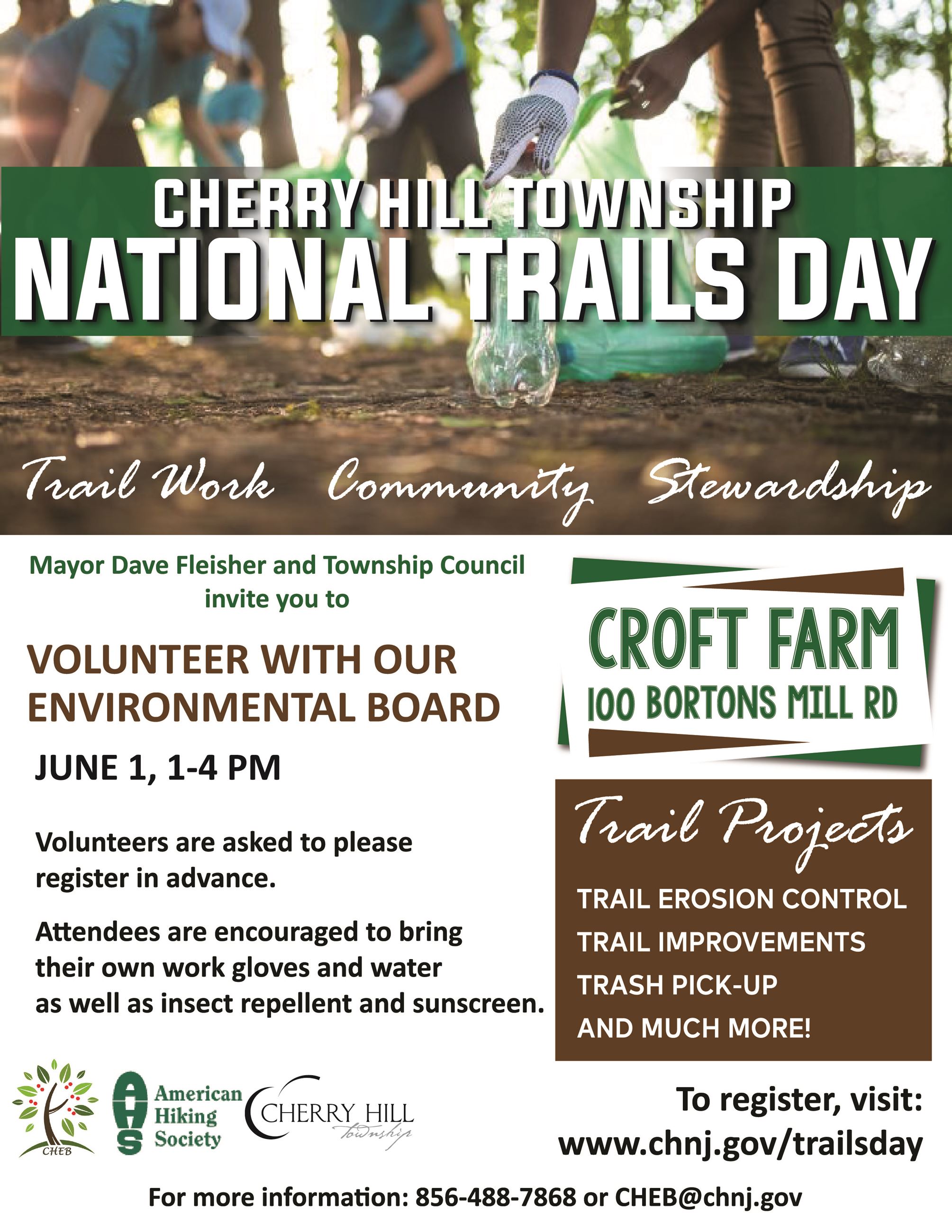 National Trails Day Flyer 2025