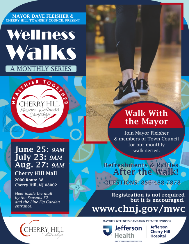 wellness walks flyer June-Aug flyer